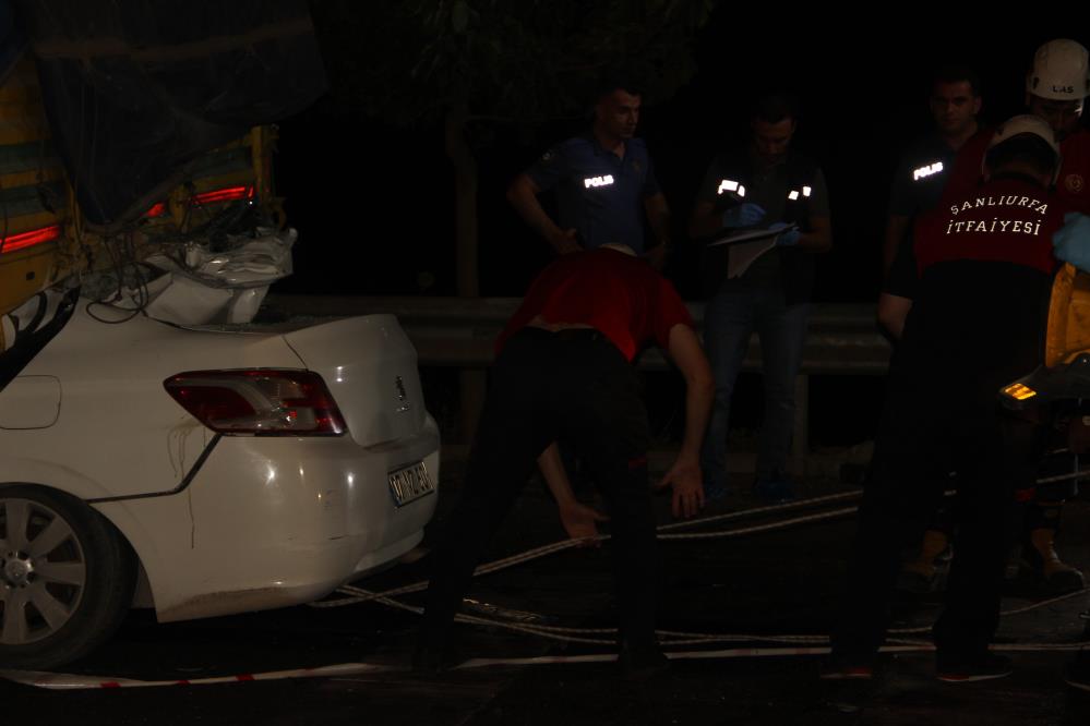 Şanlıurfa'da feci kaza 2 ölü