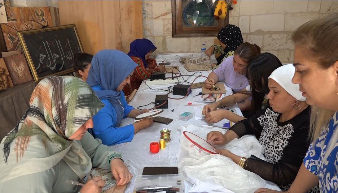 SANAT SOKAĞINDAKİ KURSLARA YOĞUN İLGİ