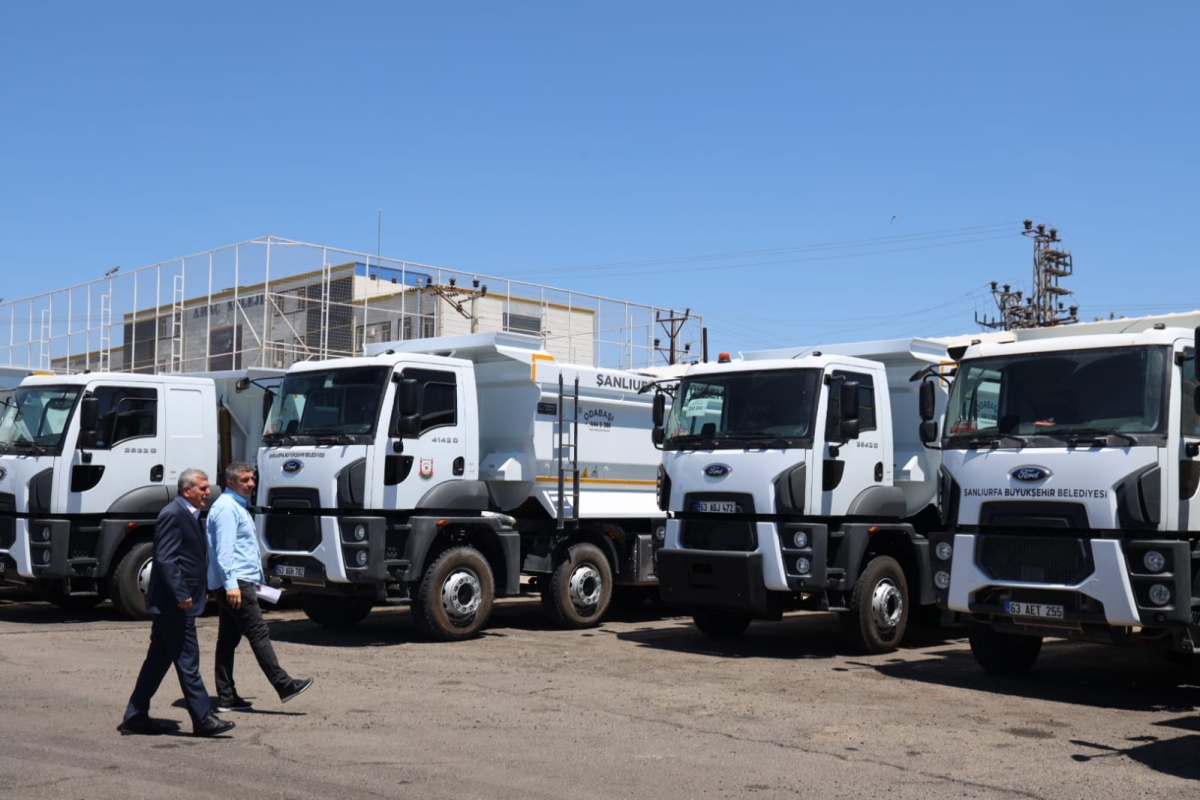 FİLOYA KATTIĞIMIZ YENİ ARAÇLARIMIZ ŞEHRİMİZE HAYIRLI OLSUN”