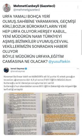 Şanlıurfa'da Olaylı Atama