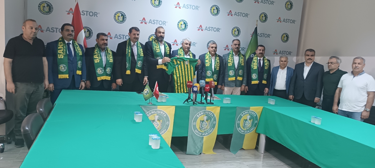 Astor Enerji Şanlıurfaspor'a isim sponsoru oldu