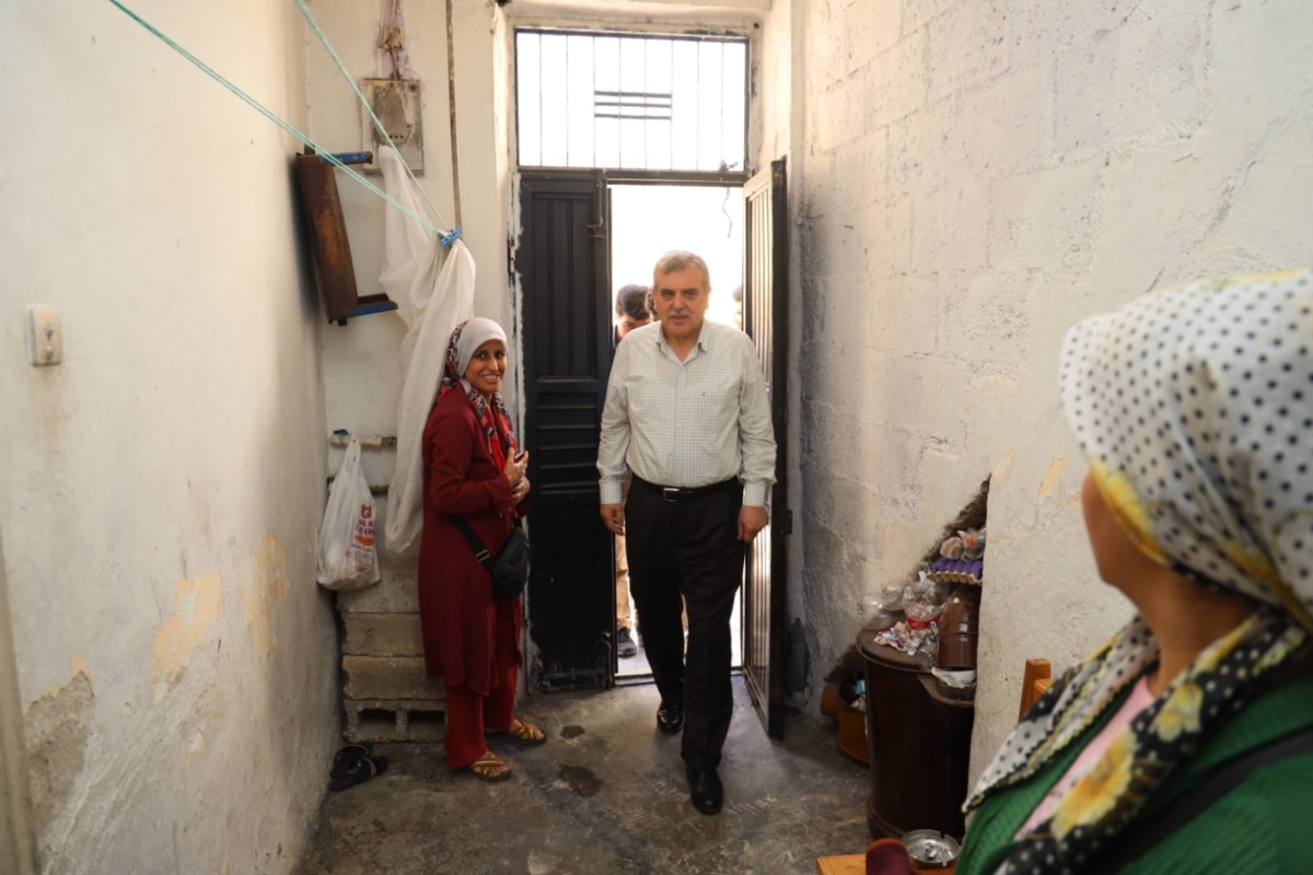 Başkan Beyazgül Çalmadık Kapı Girilmedik Ev Bırakmıyor