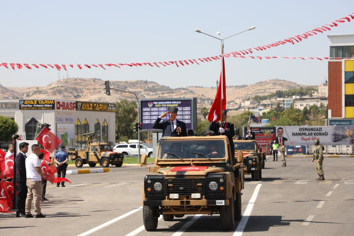 ŞANLIURFA’DA 30 AĞUSTOS ZAFER BAYRAMI COŞKUSU