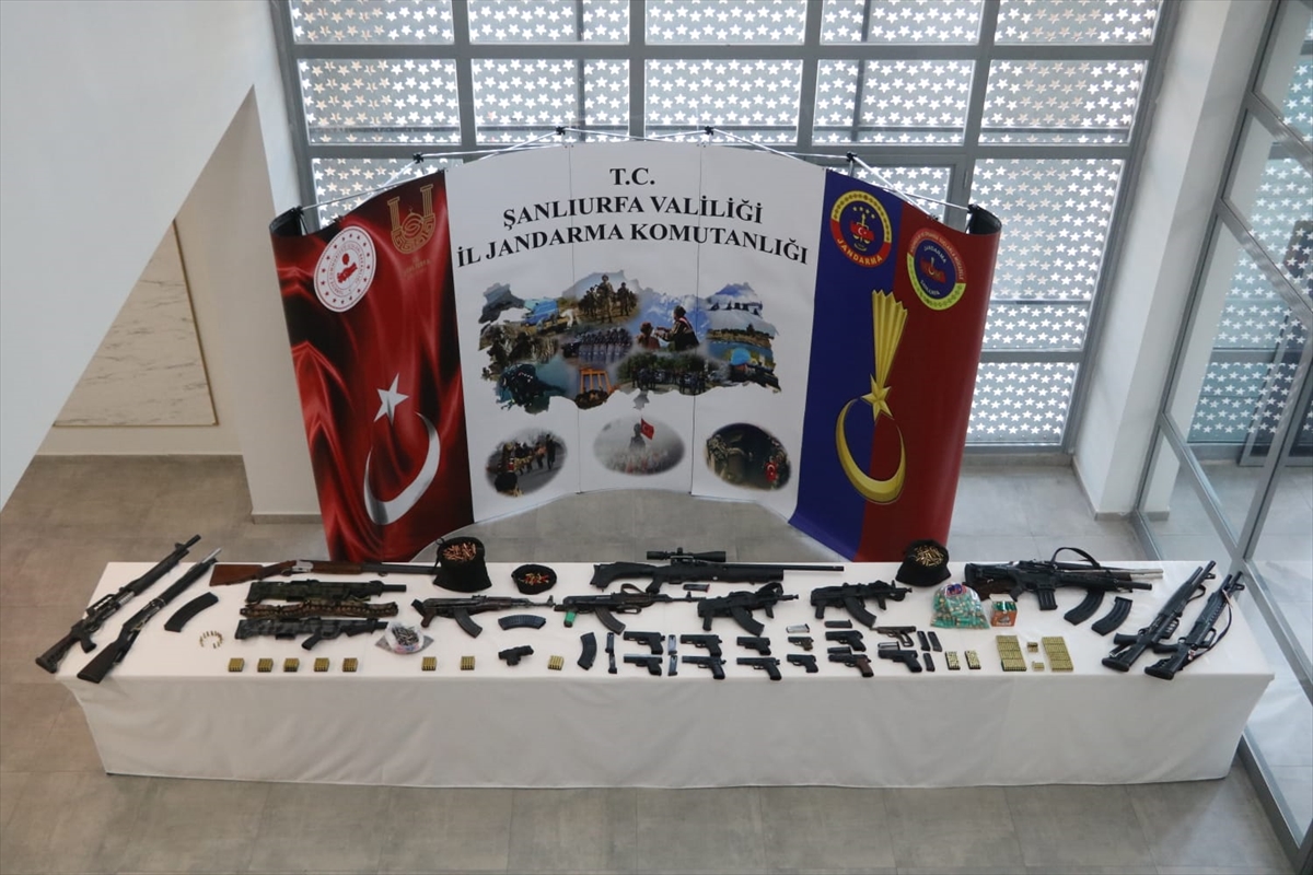 Şanlıurfa'da silah kaçakçılarına operasyonun 57 şüpheli yakalandı