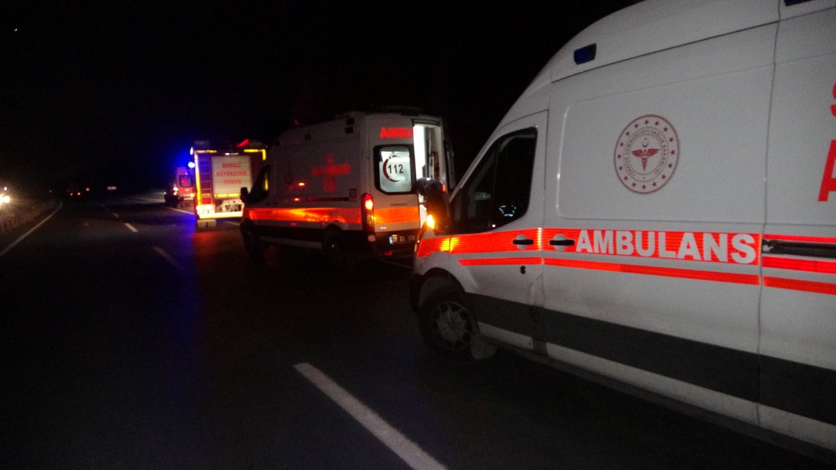 Katliam Gibi Kaza 6 Ölü, 43 Yaralı