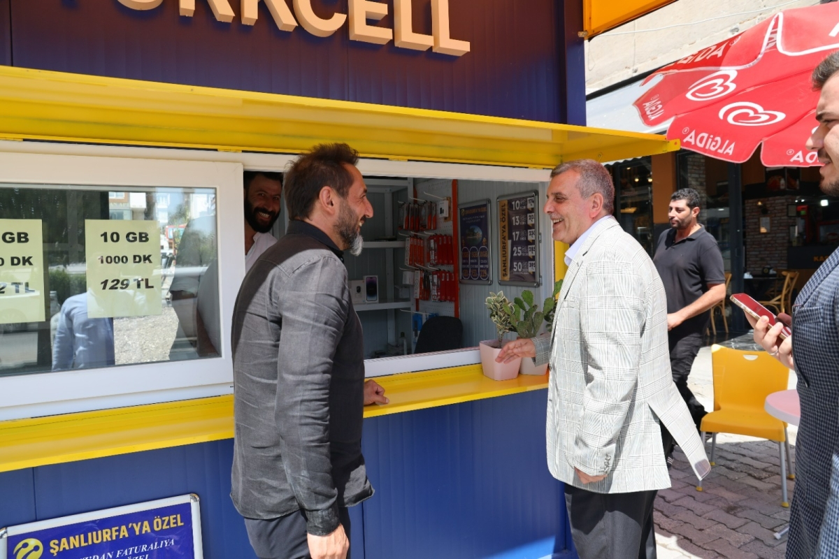 BAŞKAN BEYAZGÜL’DEN ESNAF ZİYARETİ