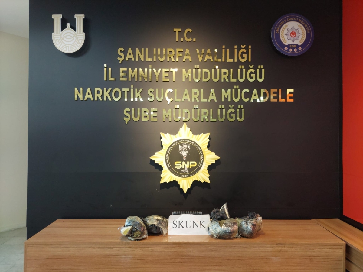 Şanlıurfa’da Uyuşturucu Operasyonu 2 Gözaltı