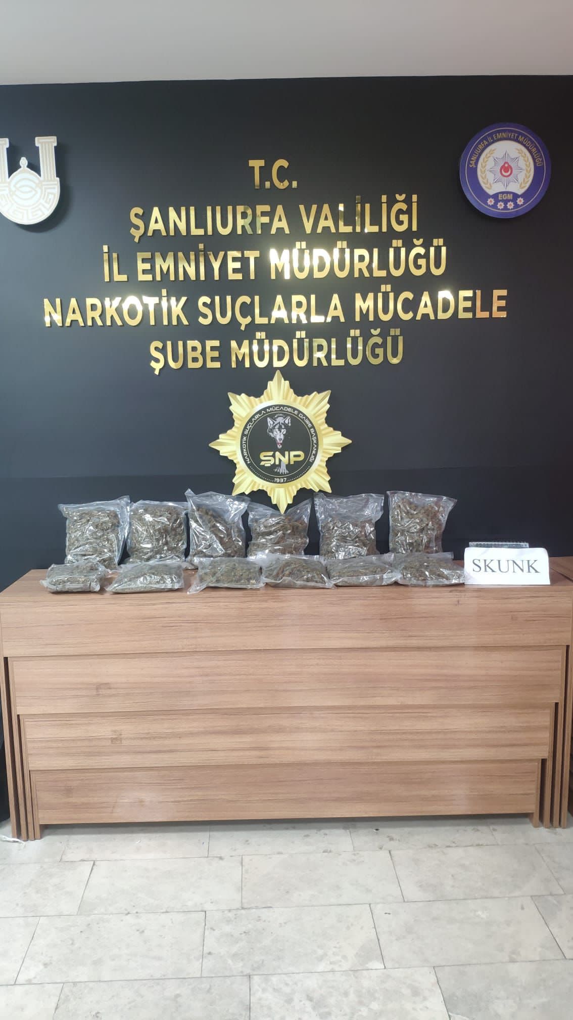 Şanlıurfa'da uyuşturucu operasyonunda yakalanan 11 zanlı tutuklandı