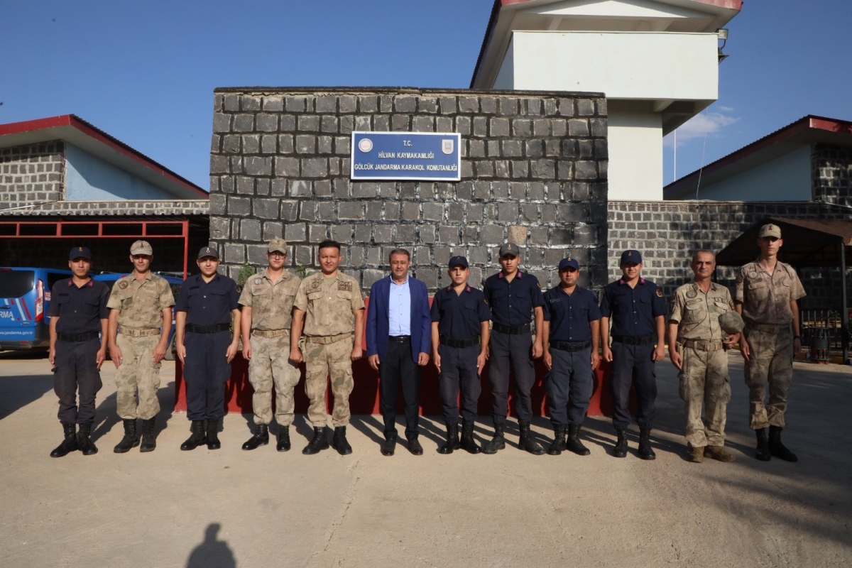 VALİ ŞILDAK’TAN JANDARMA KARAKOLLARINA ZİYARET
