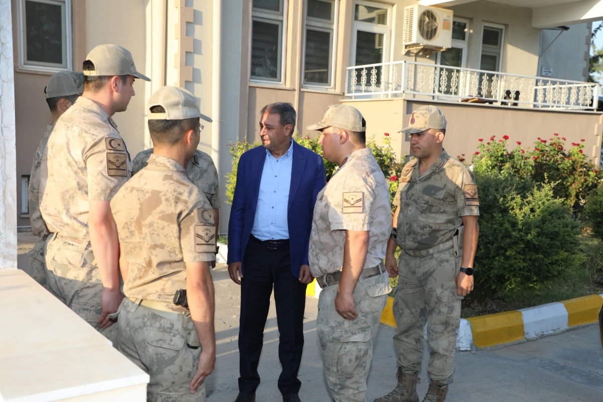 VALİ ŞILDAK’TAN JANDARMA KARAKOLLARINA ZİYARET