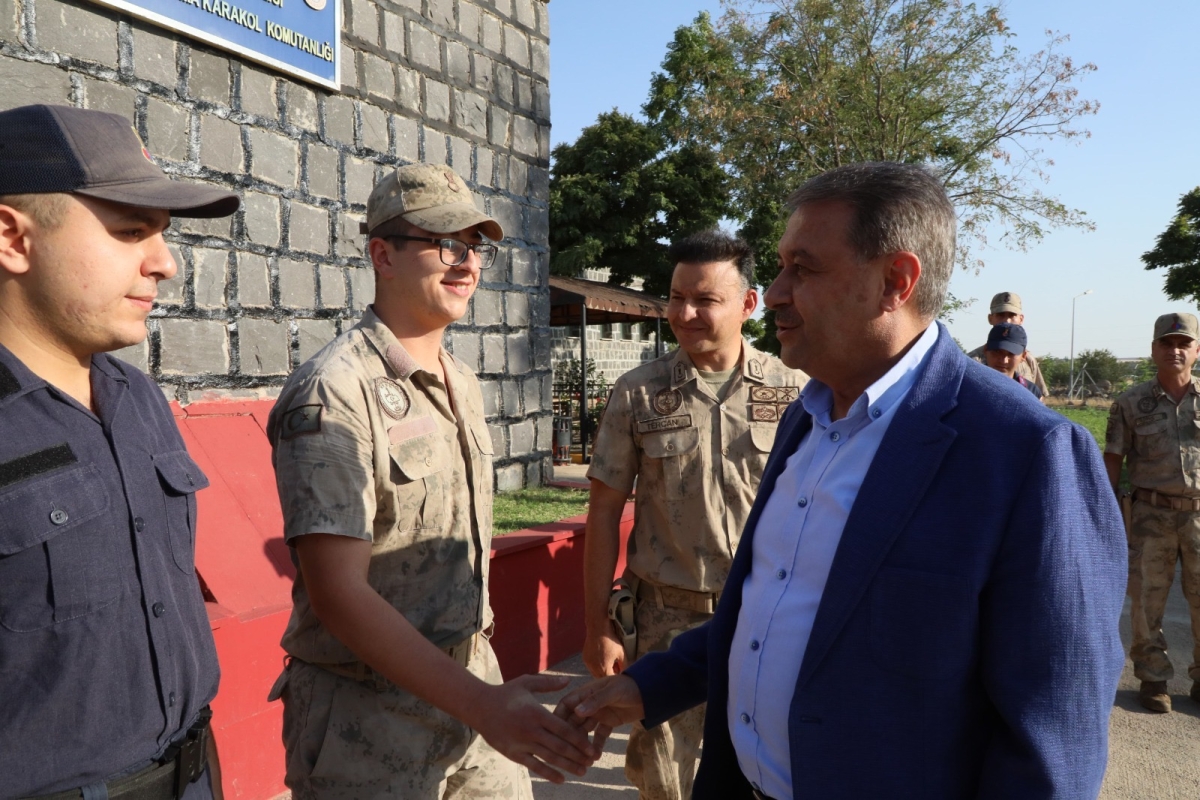 VALİ ŞILDAK’TAN JANDARMA KARAKOLLARINA ZİYARET
