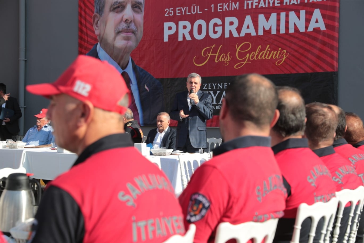 BAŞKAN BEYAZGÜL, “TÜM İTFAİYE ERLERİMİZLE İFTİHAR EDİYORUZ”