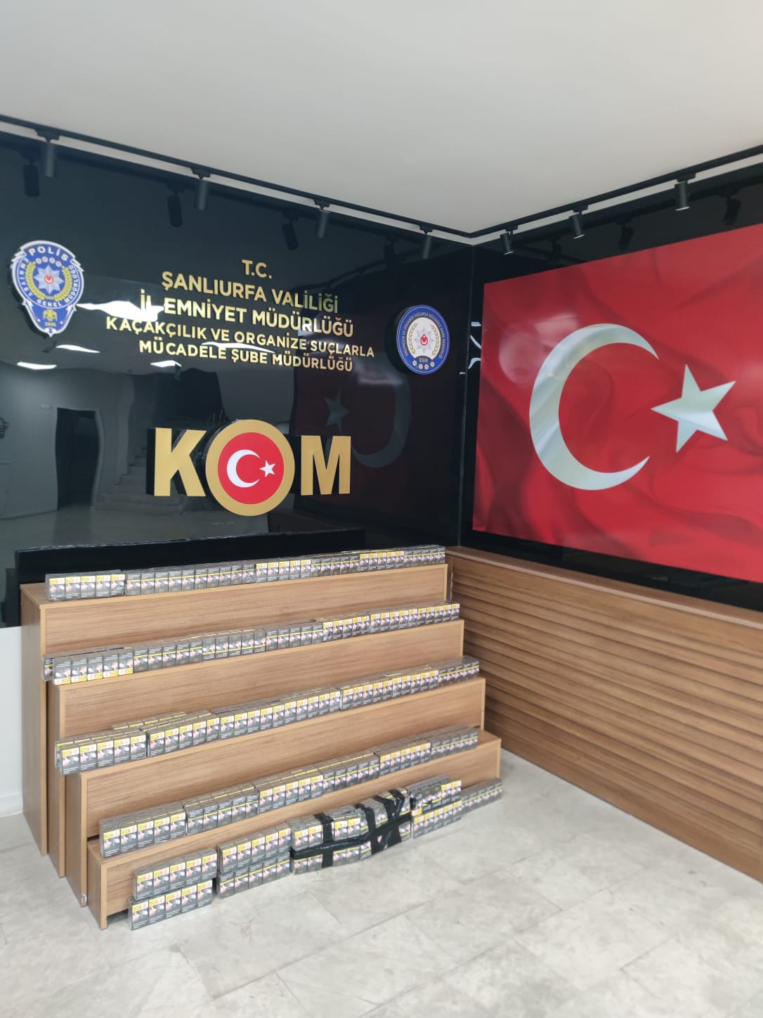 Şanlıurfa'da kaçakçılık operasyonu