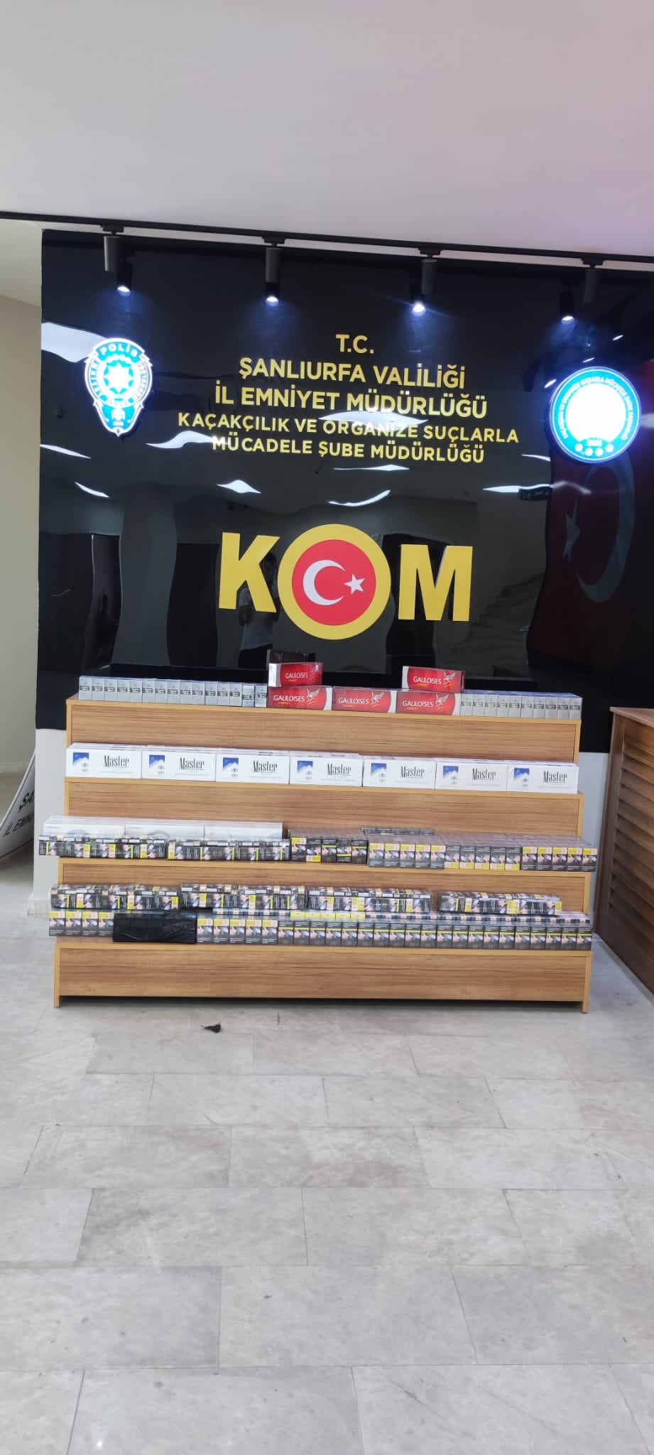 Şanlıurfa'da kaçakçılık operasyonu
