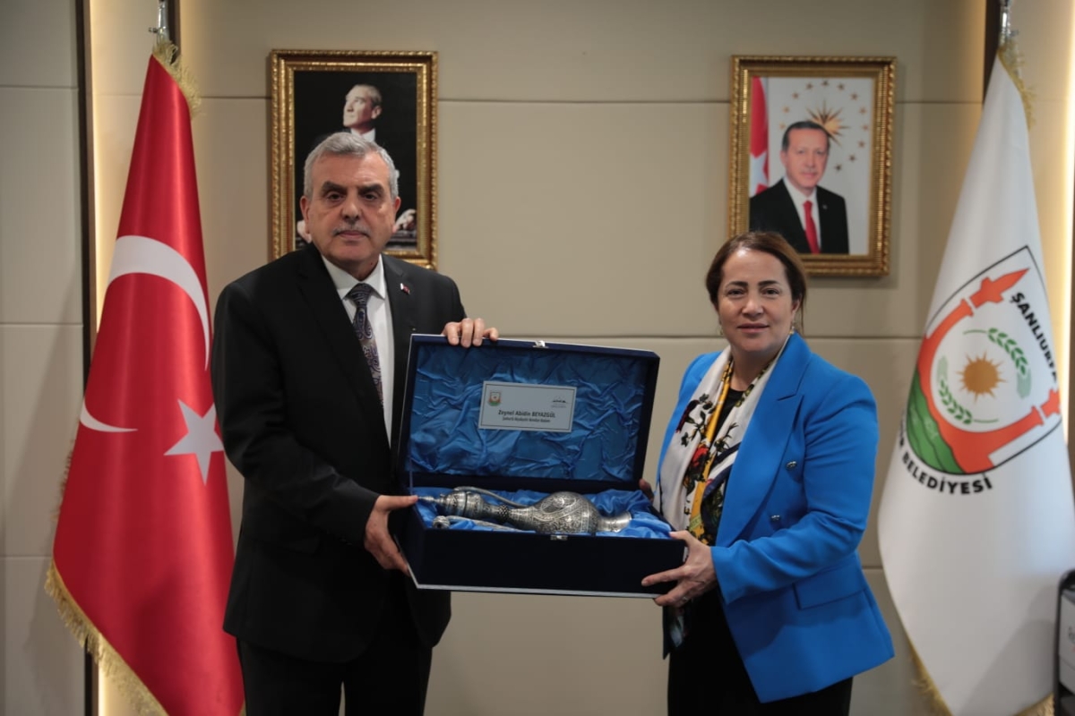BAKAN YARDIMCISI MADAK’TAN BAŞKAN BEYAZGÜL’E ZİYARET