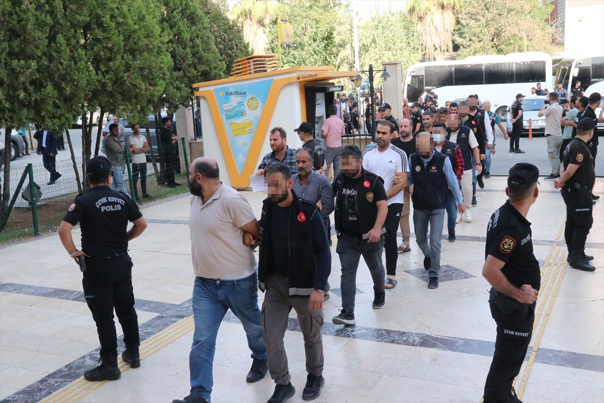 Terör örgütü PKK'nın hücre yapılanmasına yönelik operasyonda 18 zanlı tutuklandı