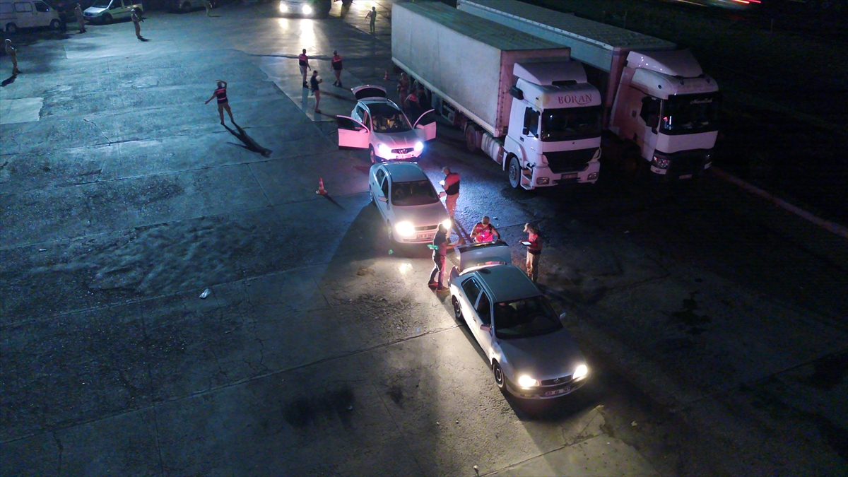 Şanlıurfa'da dronla asayiş ve trafik denetimi yapıldı