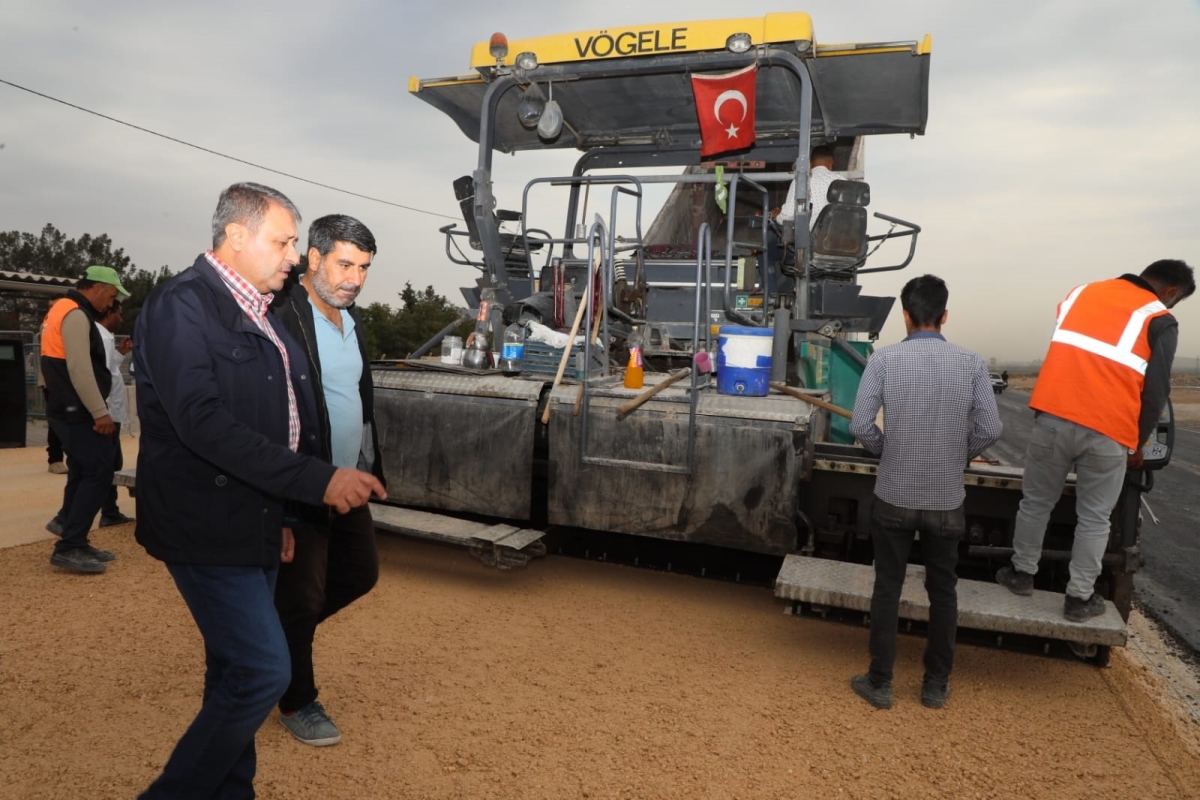 VALİ ŞILDAK AKÇAKALE YOL ÇALIŞMALARINI İNCELEDİ