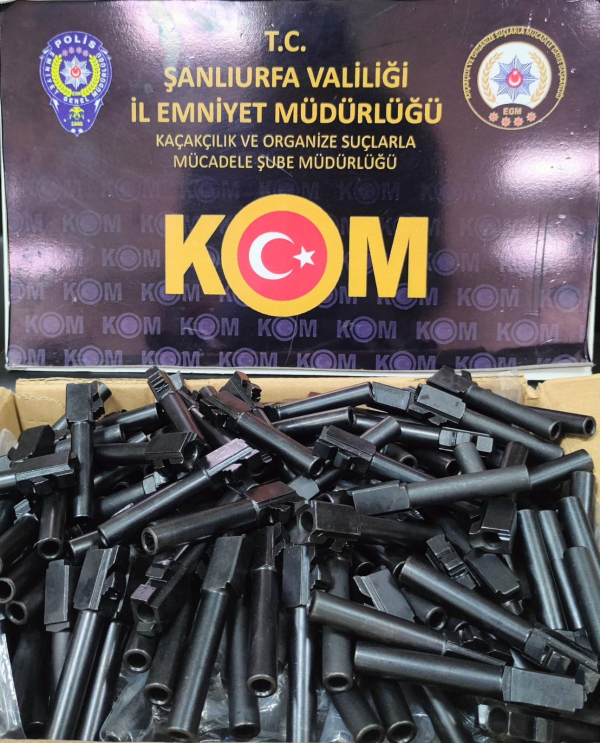 Şanlıurfa'da silah kaçakçılarına büyük operasyon