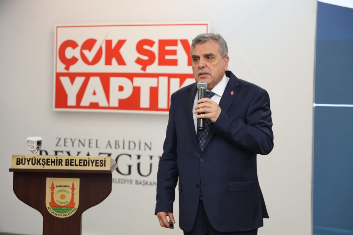 BAŞKAN BEYAZGÜL, KÖŞE YAZARLARIYLA BİR ARAYA GELDİ