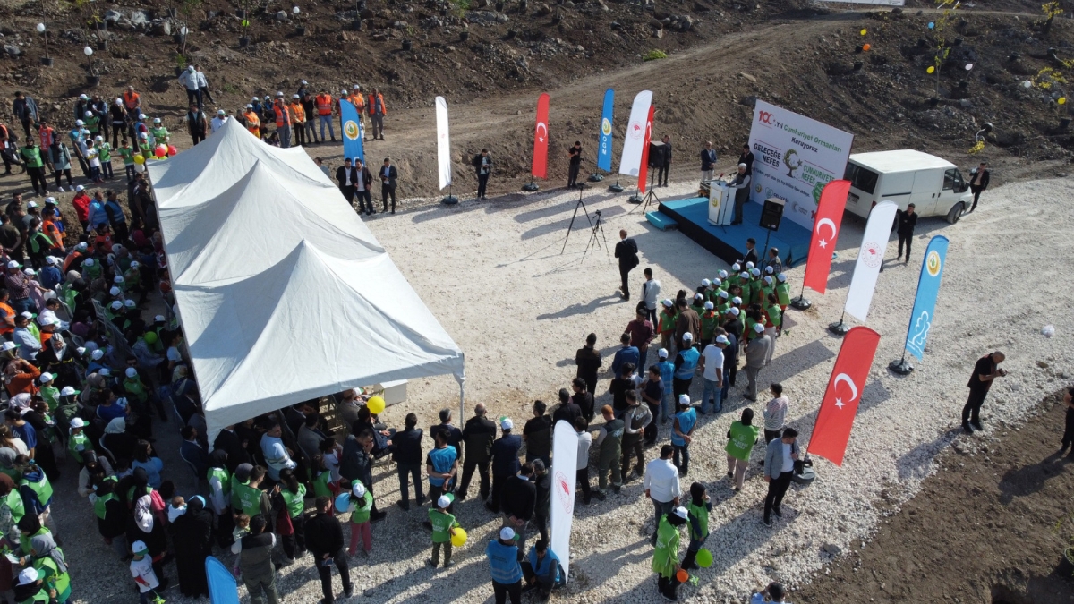 Şanlıurfa Orman Bölge Müdürlüğü Şanlıurfa’da ağaçlandırmaya önem veriyor