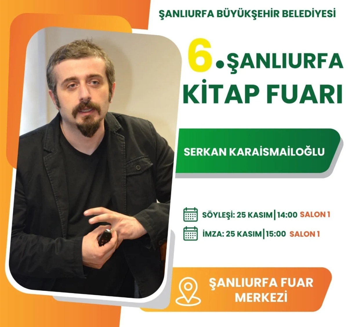 8ÜNLÜ YAZAR VE ŞAİRLER KİTAP FUARINA KATILACAK