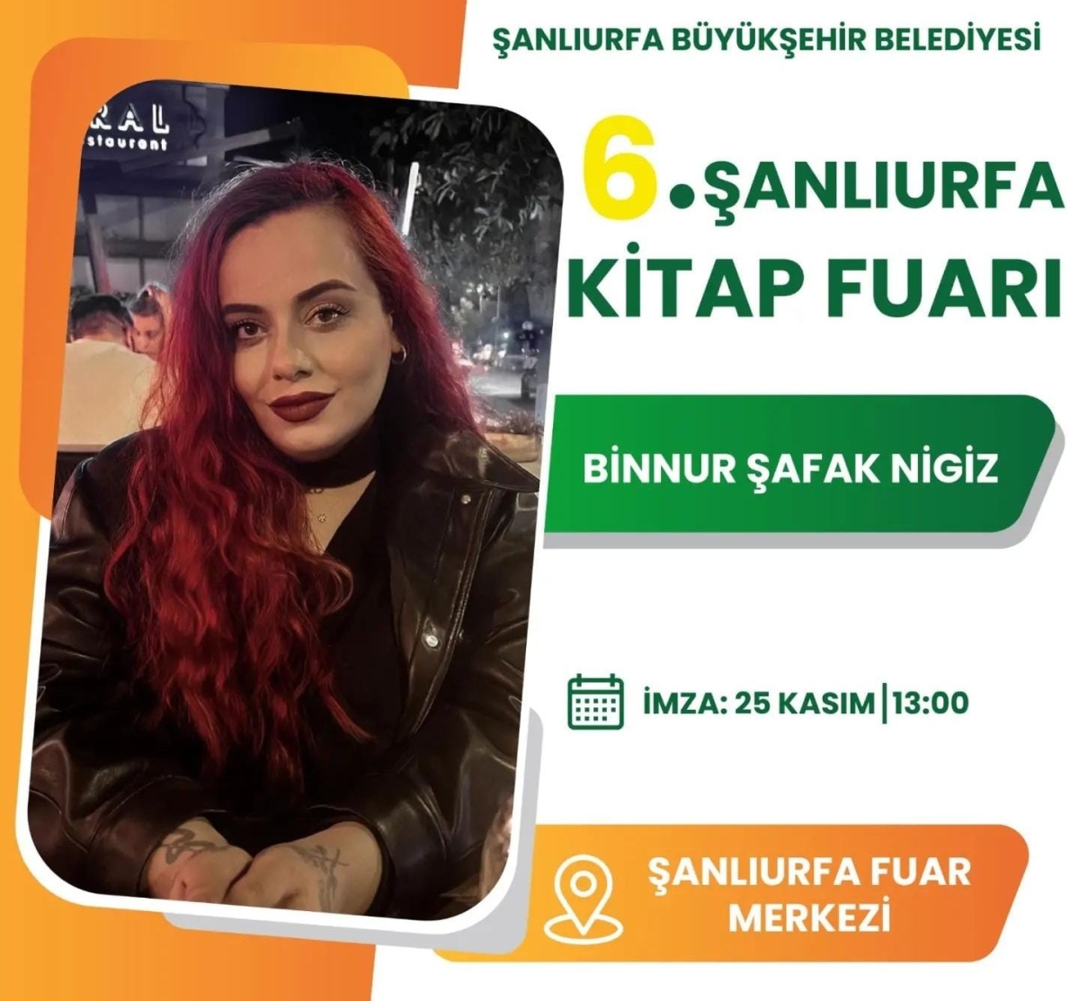 8ÜNLÜ YAZAR VE ŞAİRLER KİTAP FUARINA KATILACAK