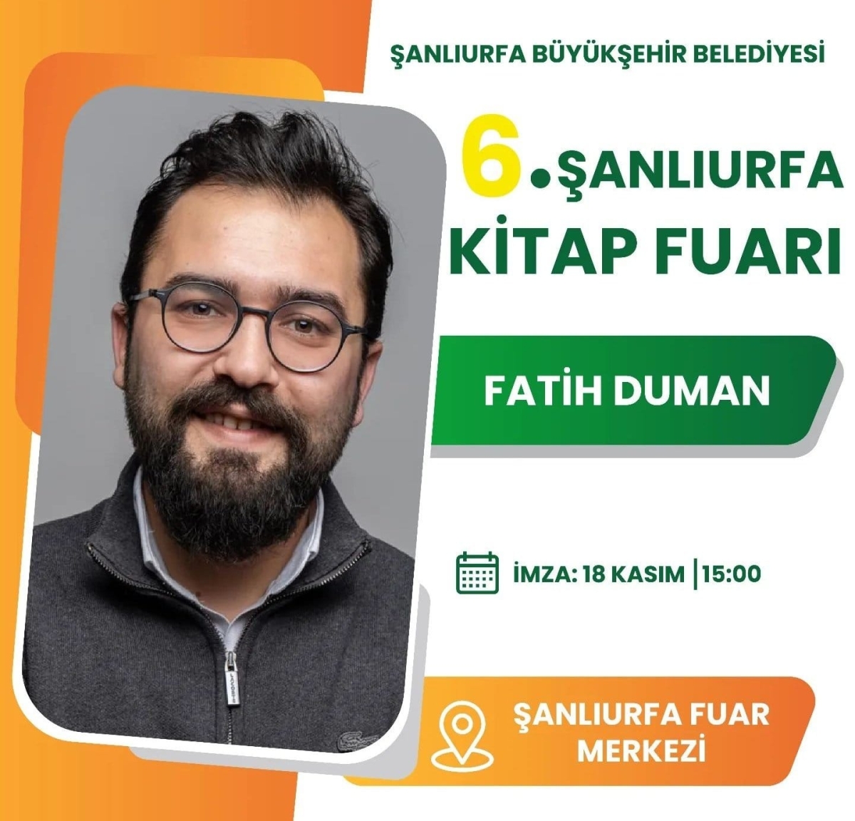 8ÜNLÜ YAZAR VE ŞAİRLER KİTAP FUARINA KATILACAK