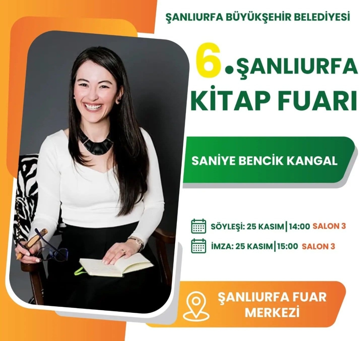 8ÜNLÜ YAZAR VE ŞAİRLER KİTAP FUARINA KATILACAK