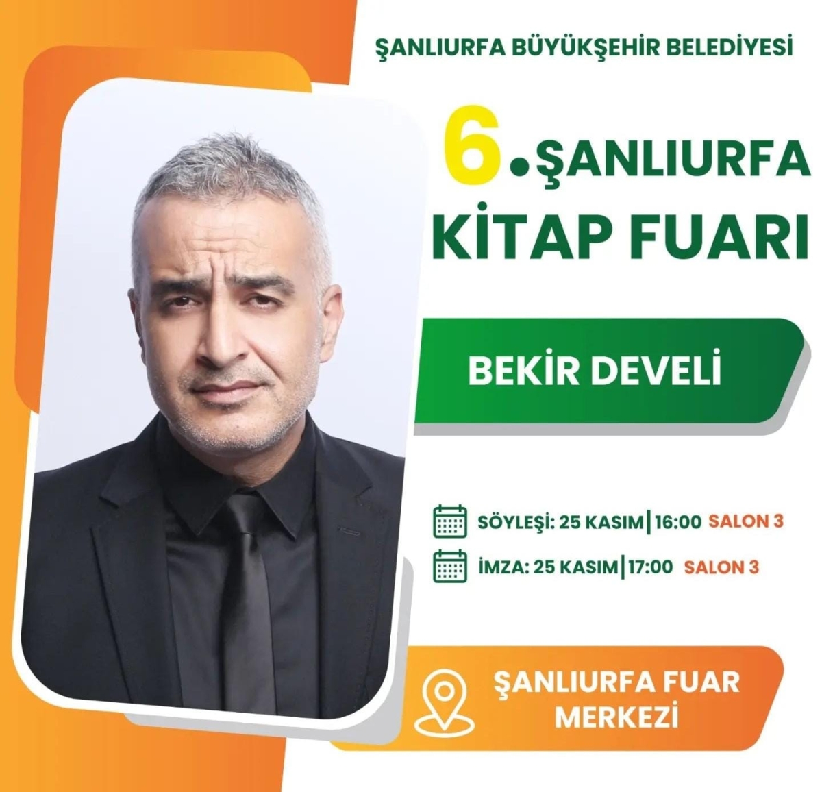 8ÜNLÜ YAZAR VE ŞAİRLER KİTAP FUARINA KATILACAK