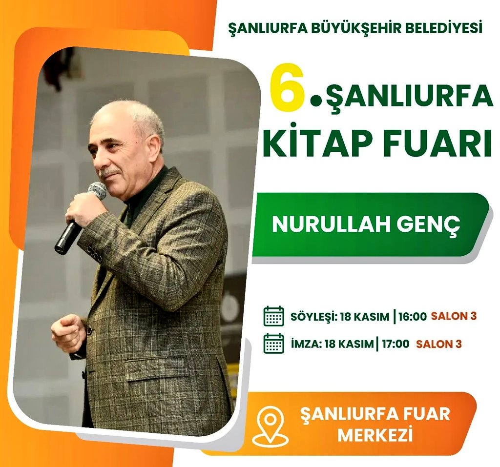 8ÜNLÜ YAZAR VE ŞAİRLER KİTAP FUARINA KATILACAK
