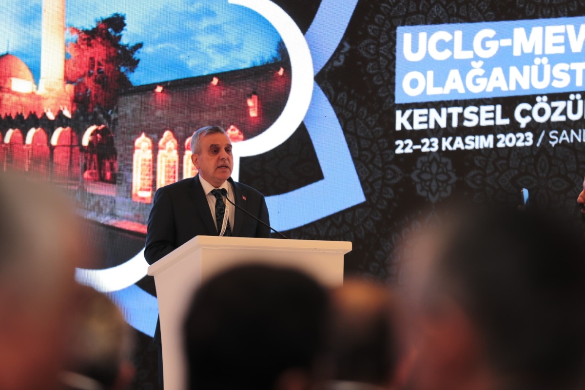 UCLG- MEWA TOPLANTISI ŞANLIURFA BÜYÜKŞEHİR BELEDİYESİ EV SAHİPLİĞİNDE YAPILDI