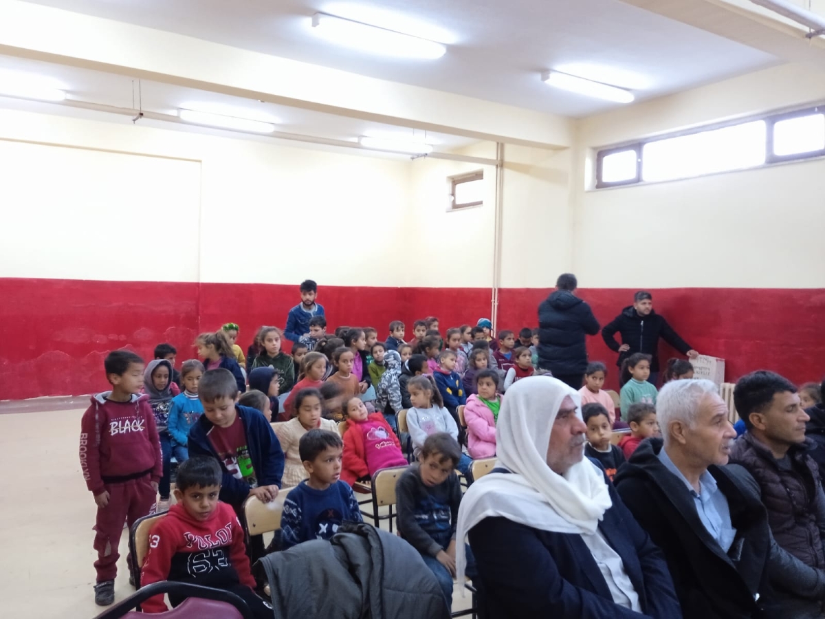 Uluhan Köyü'nde bağımlılıklarla mücadele eğitimi ve kitap şöleni