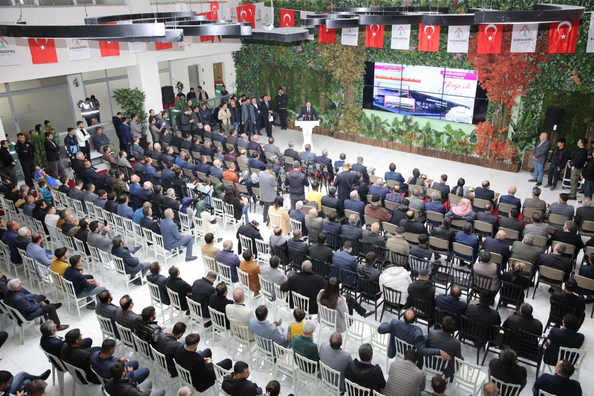 KARAKÖPRÜ'DE 30 YENİ HİZMET İÇİN TOPLU AÇILIŞ TÖRENİ YAPILDI