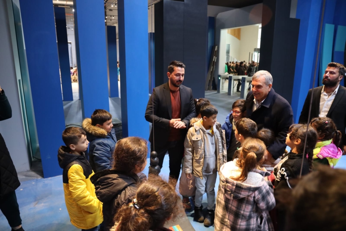 BAŞKAN BEYAZGÜL BİLİM ŞENLİĞİ ETKİNLİĞİNE KATILDI