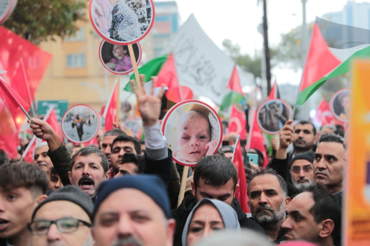 BAŞKAN BEYAZGÜL, ‘’DUALARIMIZ FİLİSTİN İÇİN’’