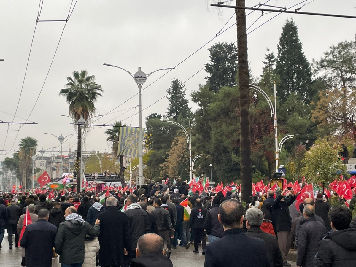 BAŞKAN BEYAZGÜL, ‘’DUALARIMIZ FİLİSTİN İÇİN’’