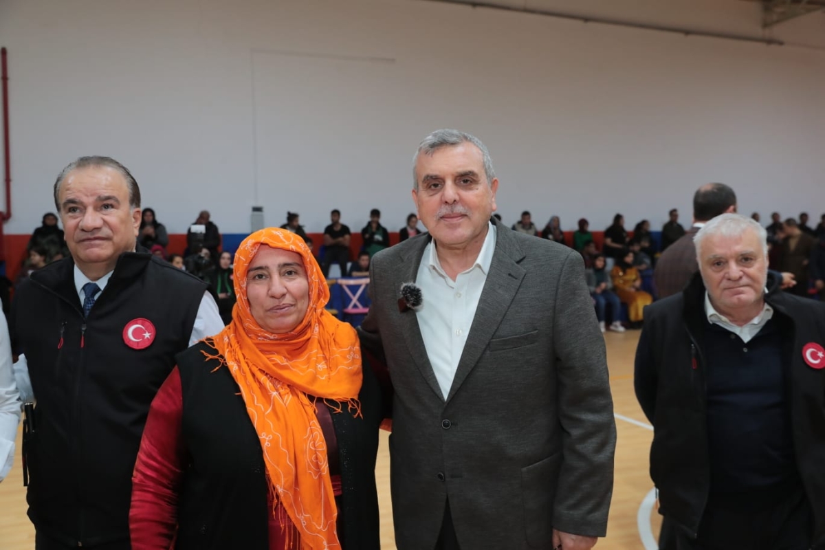BÜYÜKŞEHİR BELEDİYESİ ENGELLİLERİN YÜREĞİNE DOKUNMAYA DEVAM EDİYOR