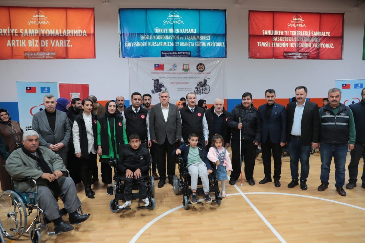 BÜYÜKŞEHİR BELEDİYESİ ENGELLİLERİN YÜREĞİNE DOKUNMAYA DEVAM EDİYOR