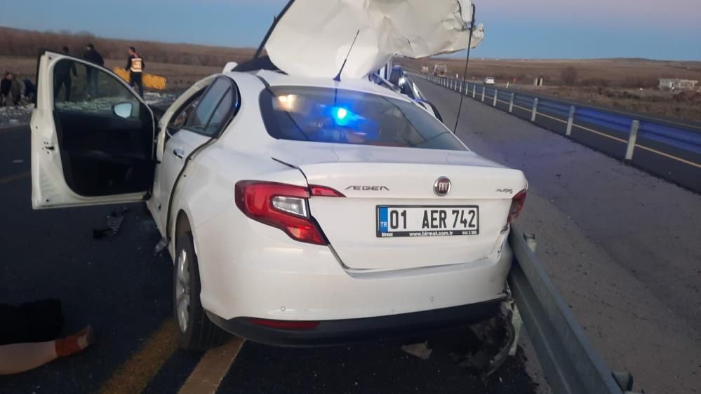 Şanlıurfa’da katliyam gibi kaza 3 ölü 2’si ağır 4 yaralı