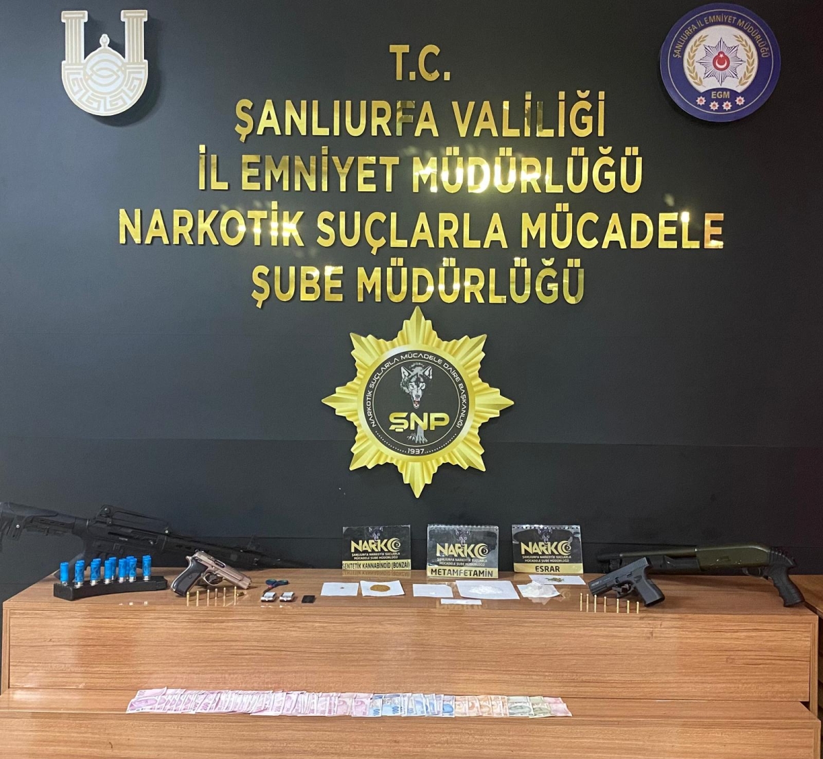 Şanlıurfa'da uyuşturucu operasyonunda 6 tutuklama