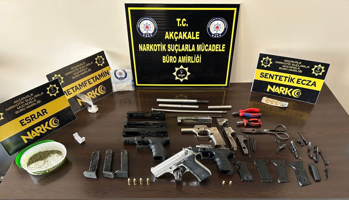 Şanlıurfa emniyetinden zehir tacirlerine göz açtırmıyor 8 gözaltı