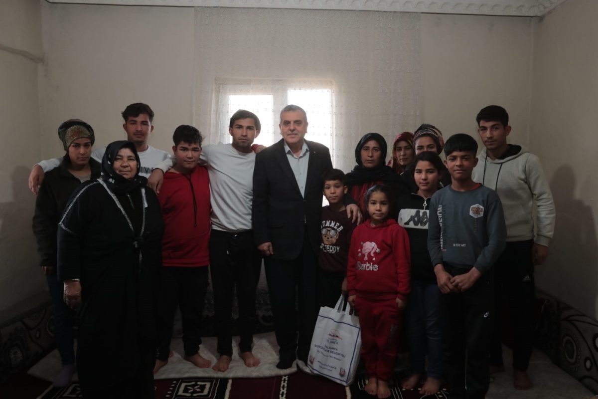 BAŞKAN BEYAZGÜL’DEN EV ZİYARETLERİ