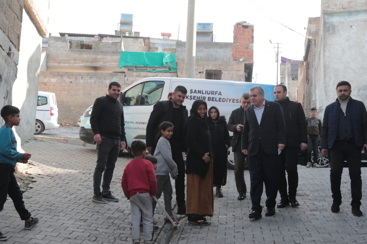 BAŞKAN BEYAZGÜL’DEN EV ZİYARETLERİ