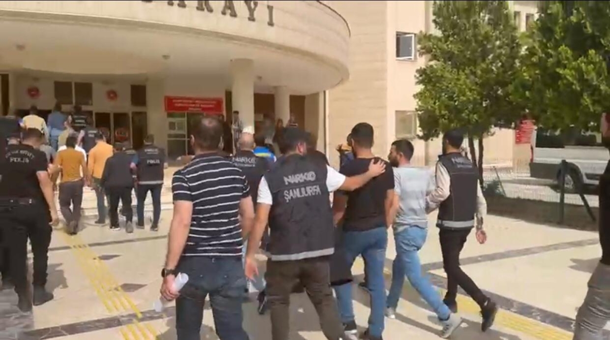 Şanlıurfa'da büyük operasyon 15 gözaltı