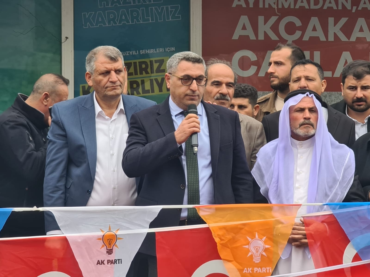 Akçakale'de Abdulhakim Ayhan'a çığ gibi destek!