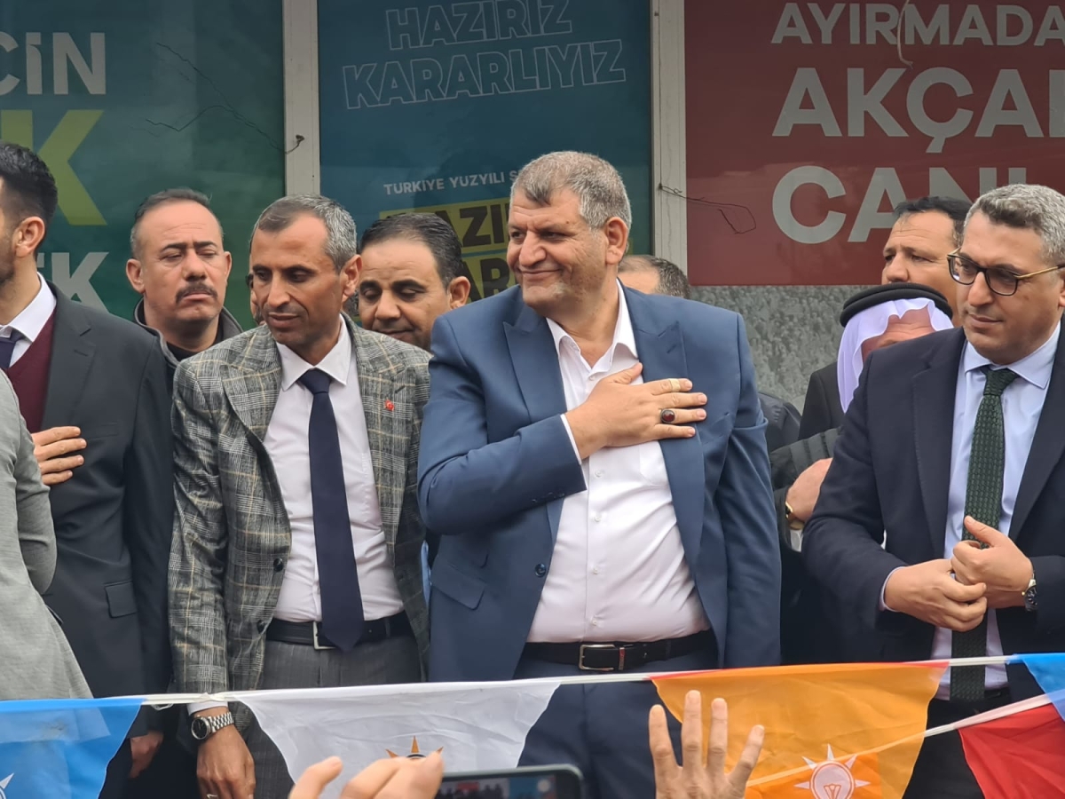Akçakale'de Abdulhakim Ayhan'a çığ gibi destek!