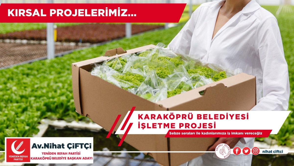 Nihat Çiftçi Karaköprü kırsalında ne yapacak
