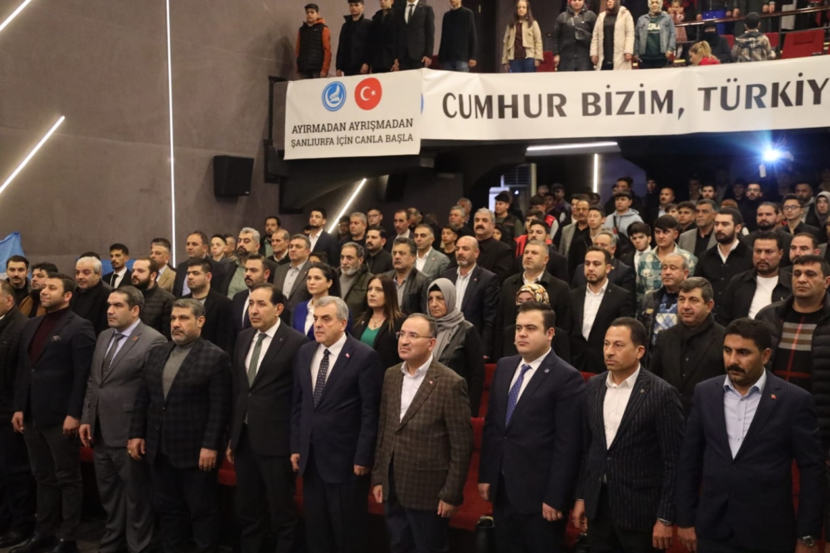 TBMM BAŞKANVEKİLİ BOZDAĞ, ‘’DERDİ URFA OLAN BİR BAŞKANIMIZ VAR’’