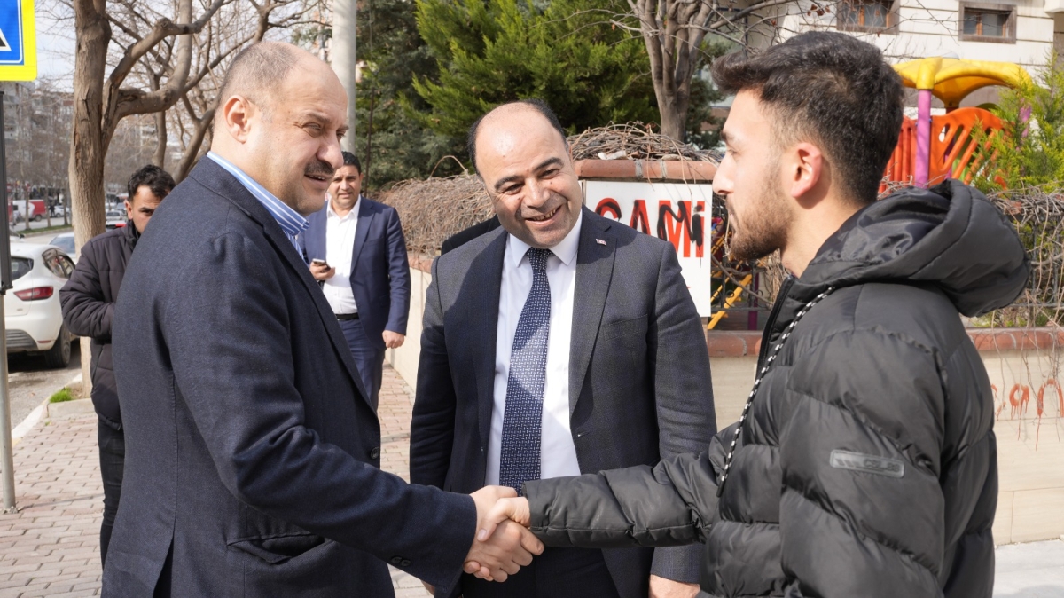 YENİDEN REFAH PARTİSİ BAŞKAN ADAYLARI KARAKÖPRÜDE BÜYÜK BİR SEVİNİÇ İLE KARŞILANDI